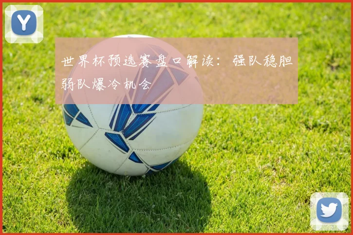 世界杯预选赛盘口解读:强队稳胆弱队爆冷机会